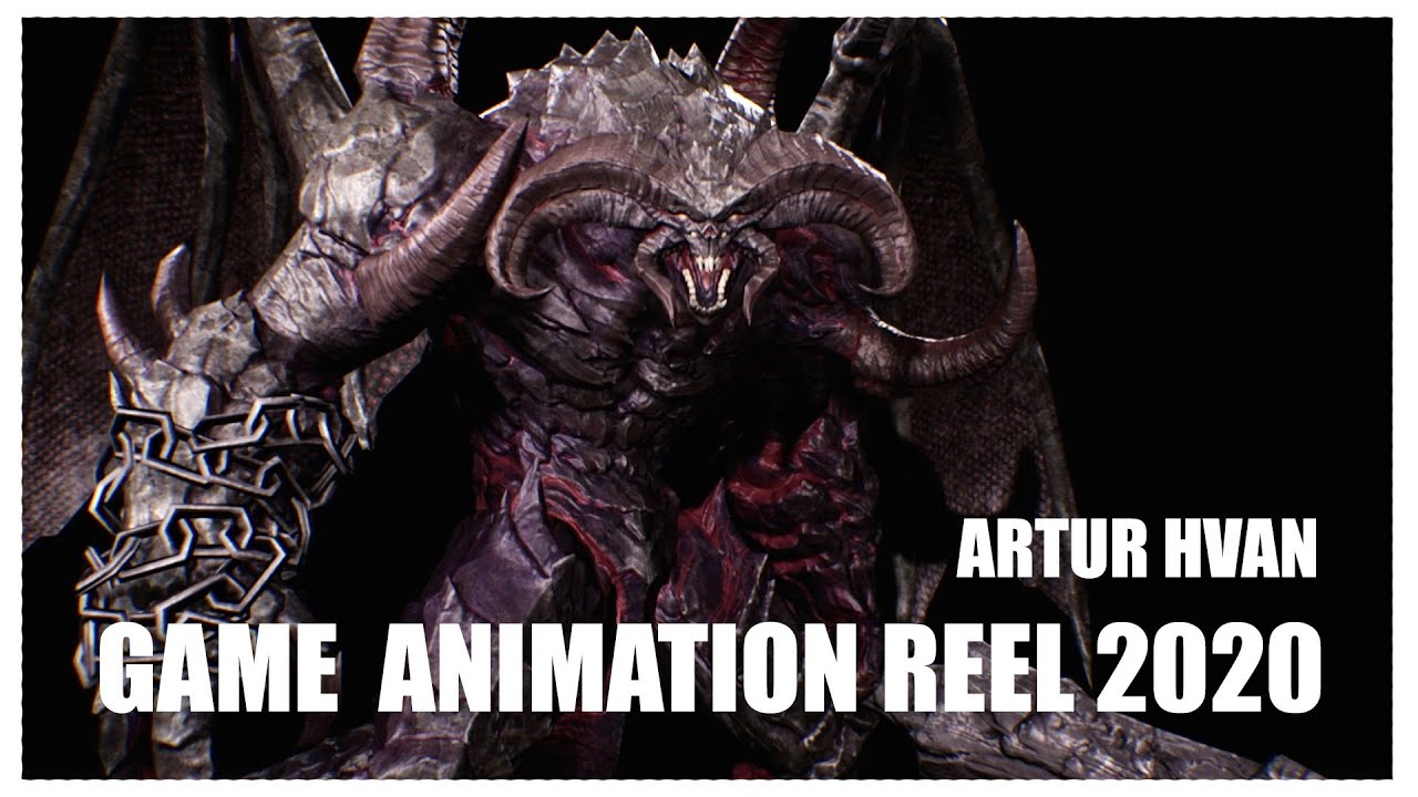 Game Animation Demo Reel 2020 - Artur Hvan