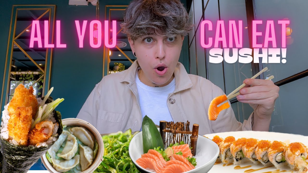 MANGIO SUSHI ALL YOU CAN EAT! *GODURIOSO*