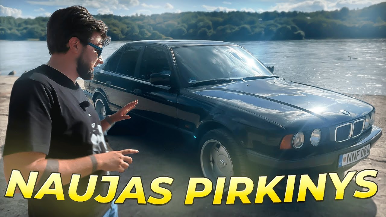 BMW e34 525i apžvalga | NAUJAS AUTOMOBILIS Į MANO KOLEKCIJĄ