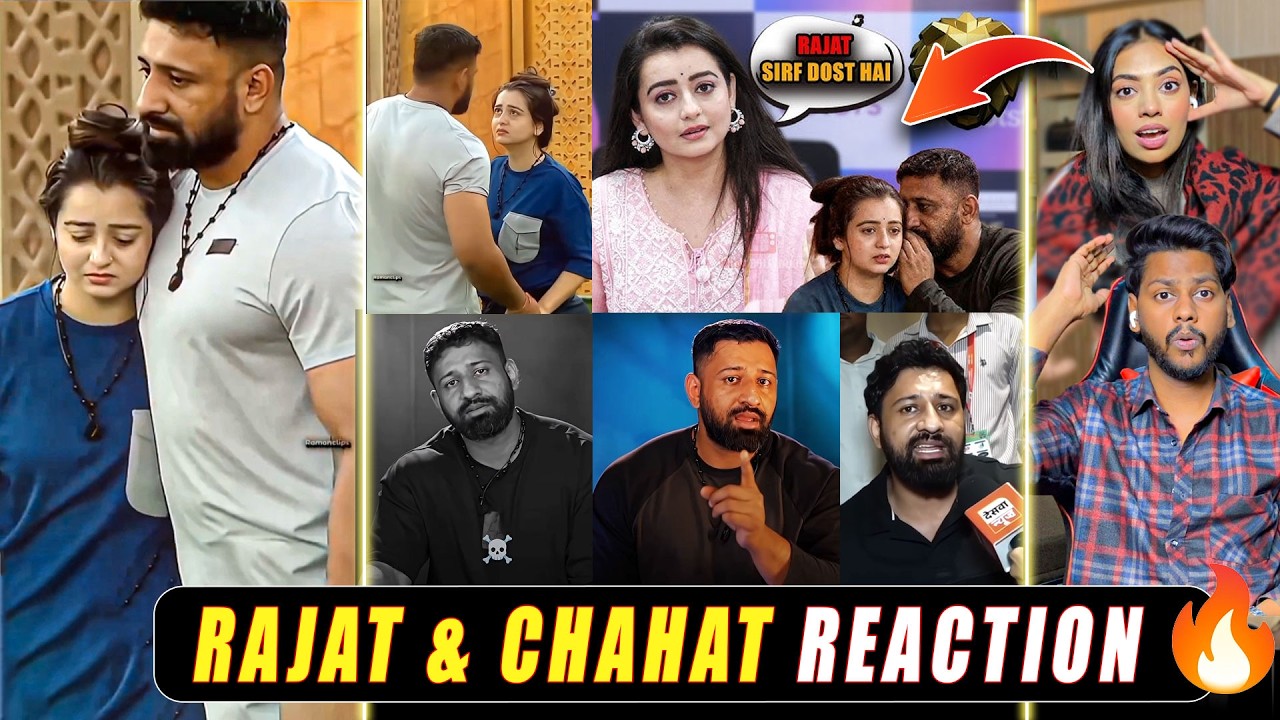 Rajat Dalal & Chahat Pandey Cute Moments Reaction 😂🔥 | #rahat
