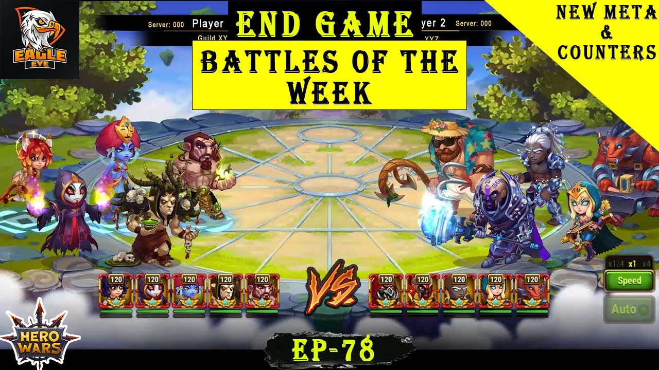 Best Team Fights Ep-87 | Latest META & Counter Battles | Hero Wars Mobile