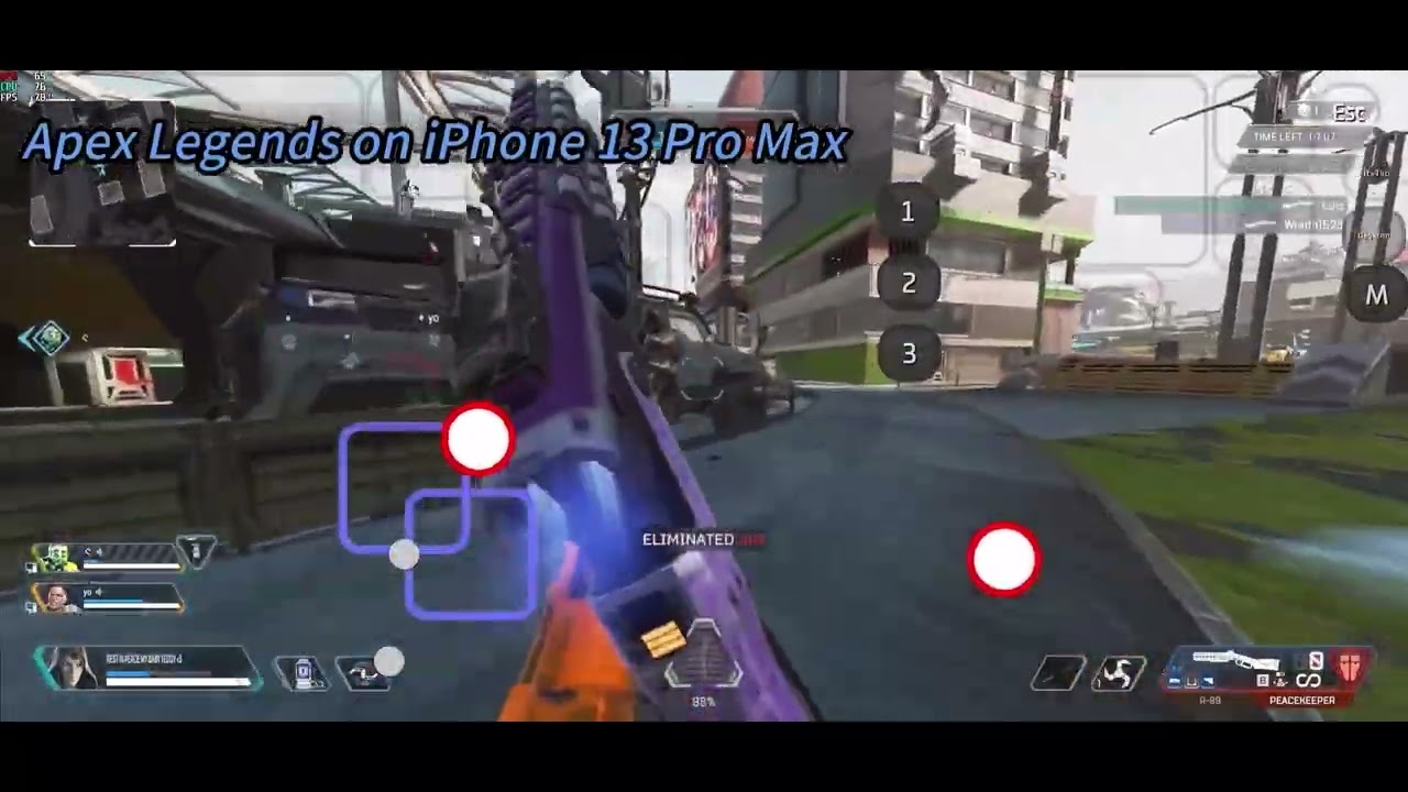 PC FPS gaming on iOS (APEX Legends, PUBG)