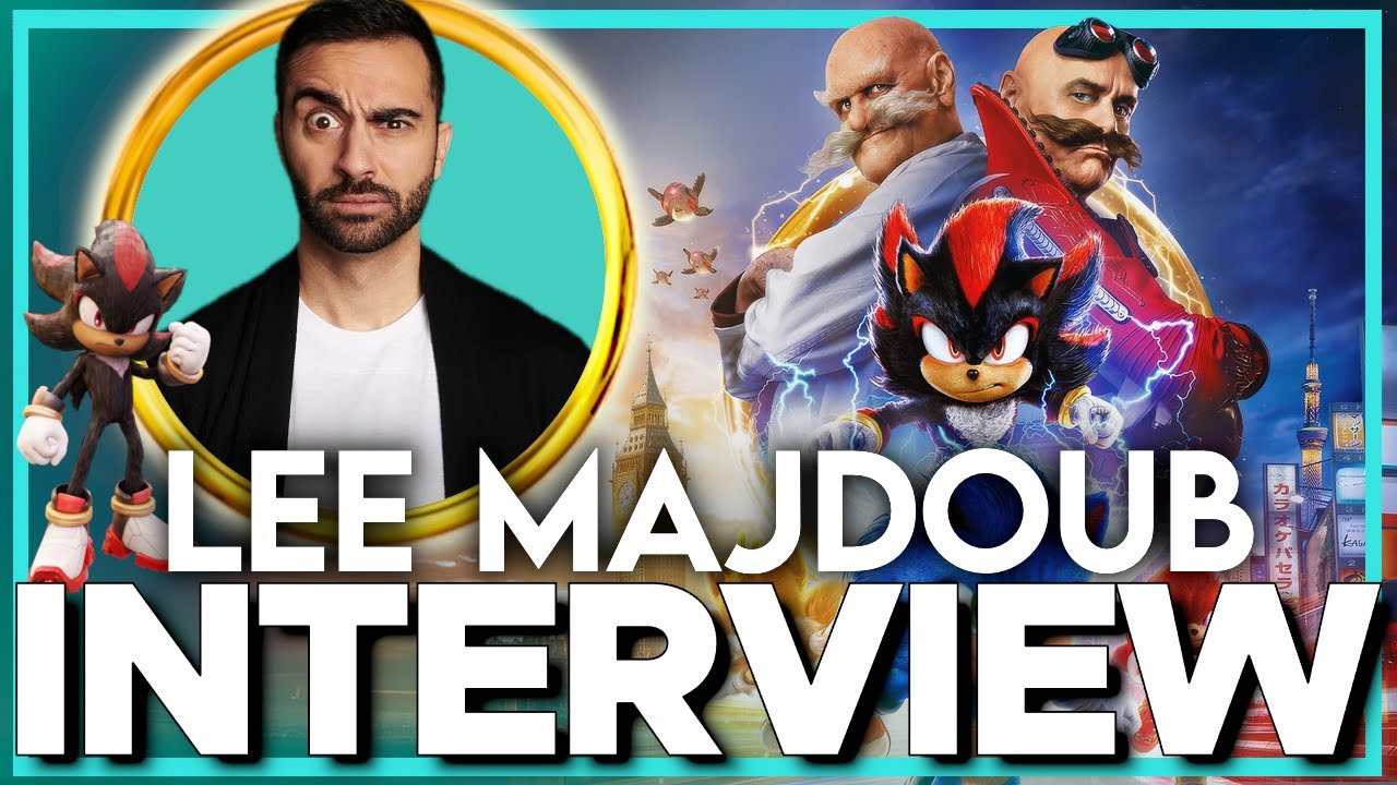 SONIC THE HEDGEHOG 3 Interview: LEE MAJDOUB on the best video games and working with JIM CARREY!