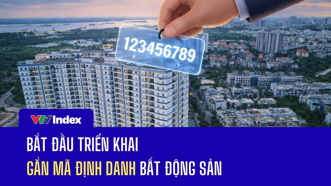Bắt đầu triển khai gắn mã định danh bất động sản | VTVIndex