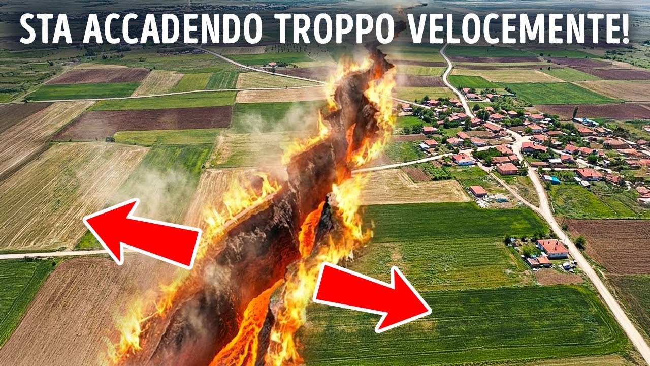 La Turchia si sta letteralmente spezzando in due — E questo fenomeno può essere visto dallo spazio?