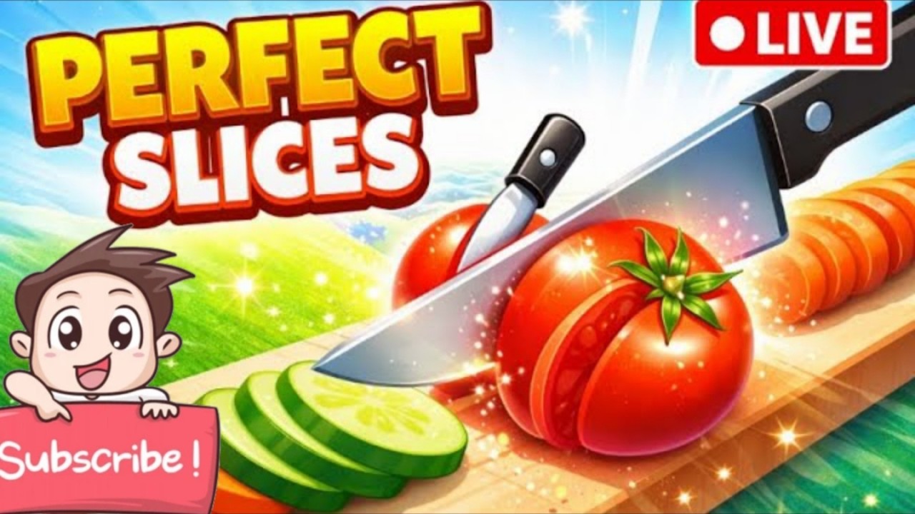 Perfect slices 🏆new live stream perfect slices gameplay #3d #shorts #live #gameplay