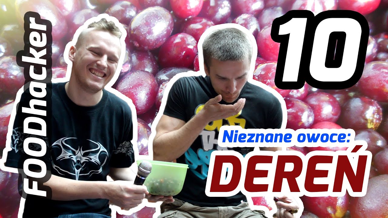 Nieznane owoce: DEREŃ JADALNY - FOODhacker #10