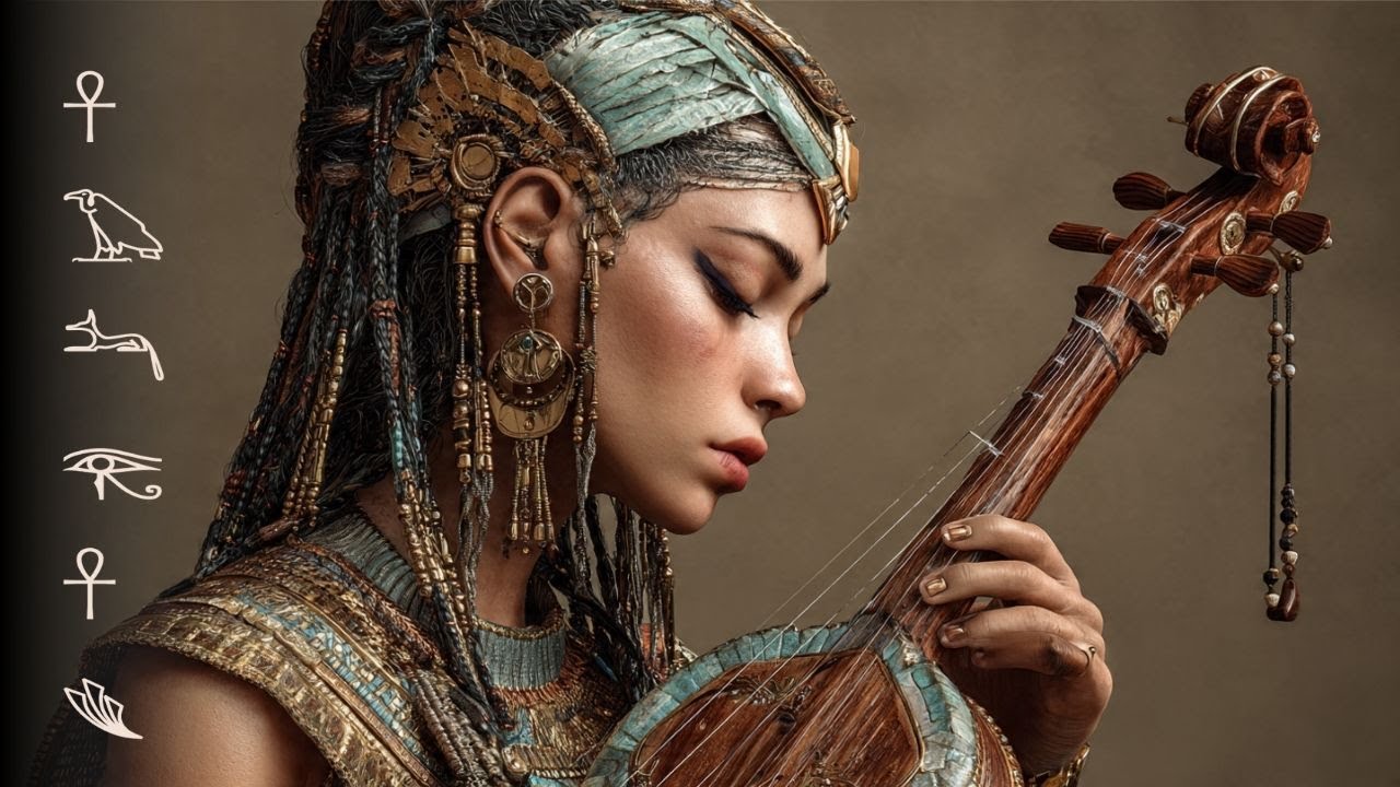 Egypt Music — When a Temple Melody Slows the Heart 𓉔 𓇳 𓂀 𓋹 𓆎