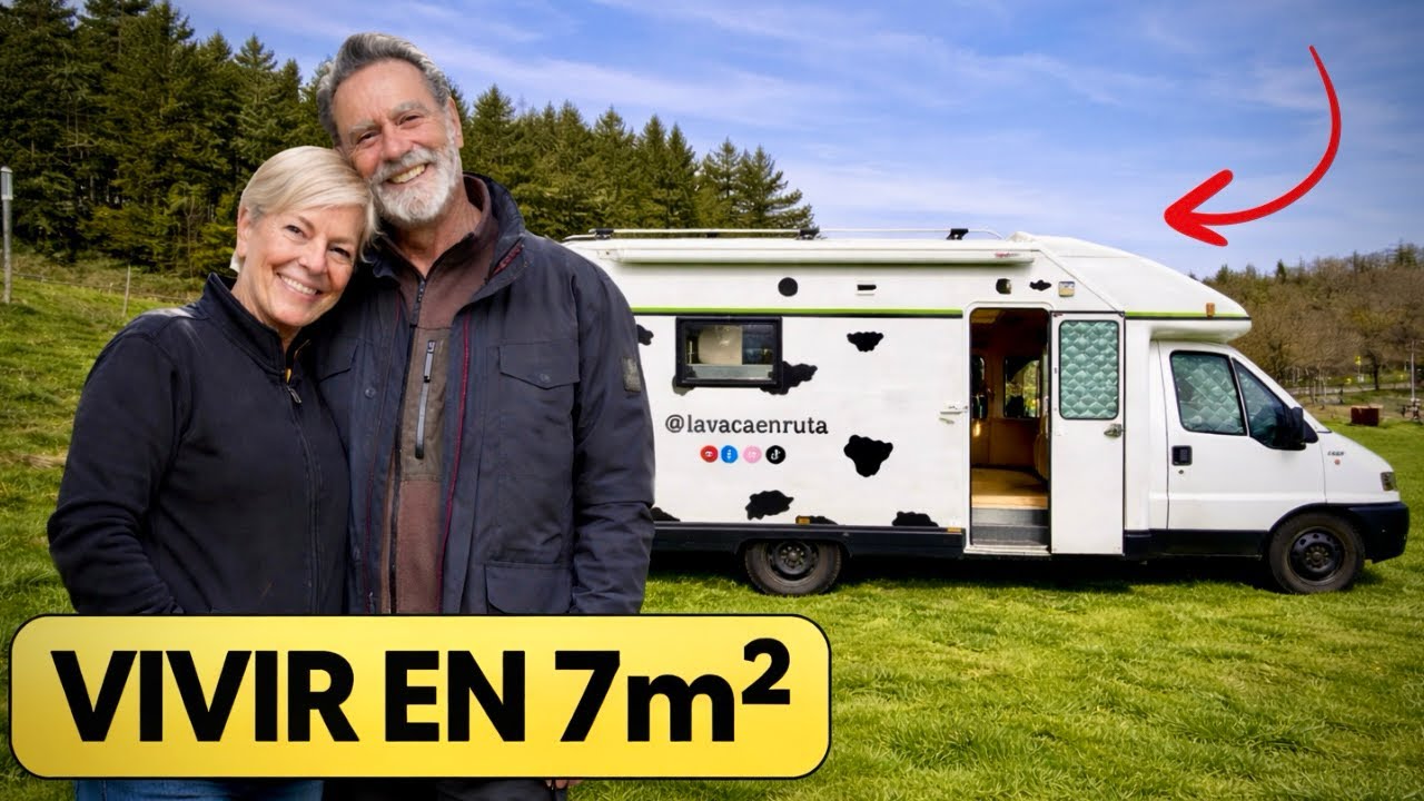 Esta Pareja VIVE Con Solo 70&euro; A La SEMANA En Una Mini Casa De 7m&sup2; SIN FACTURAS