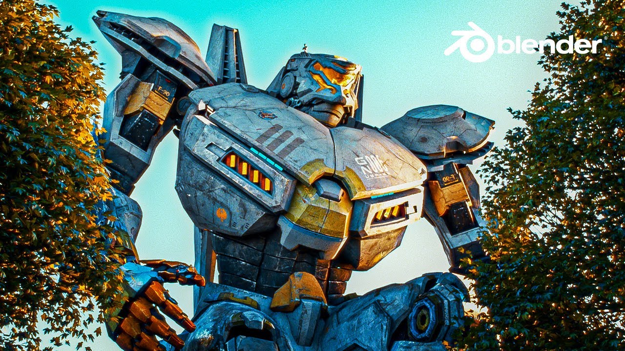 IS HE OK? | Pacific Rim Striker Eureka Blender Animation