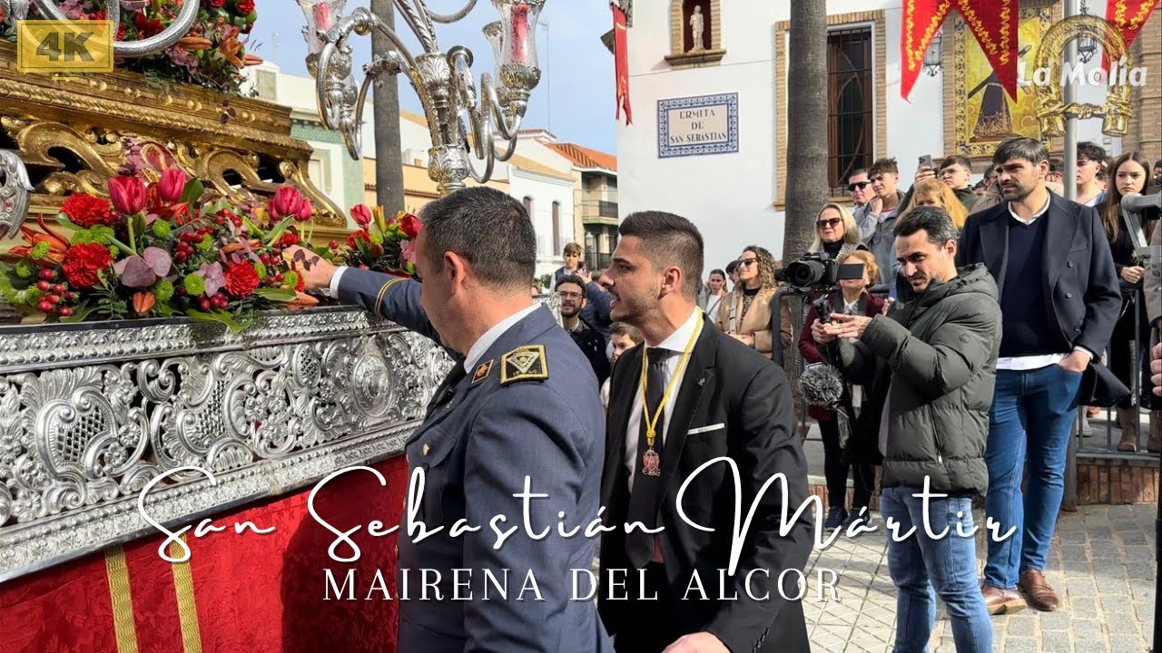 [4K] Recogida de San Sebastián Mártir (Mairena del Alcor) con la AM Sta Mª Magdalena del Arahal