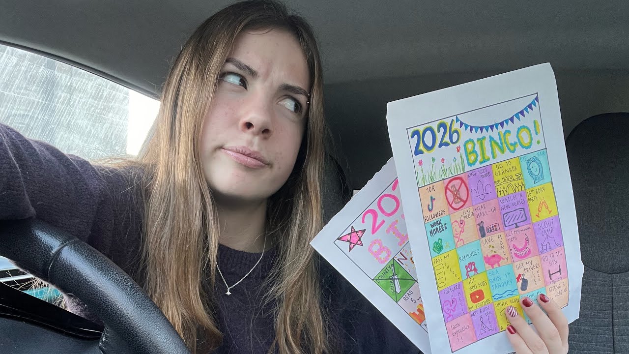 2026 BINGO + GOALS 🔆⭐️