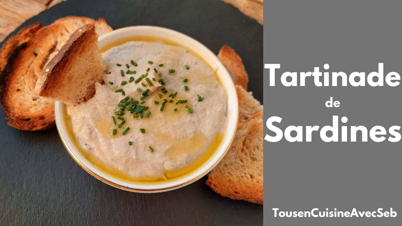TARTINADE de SARDINES (tousencuisineavecseb)