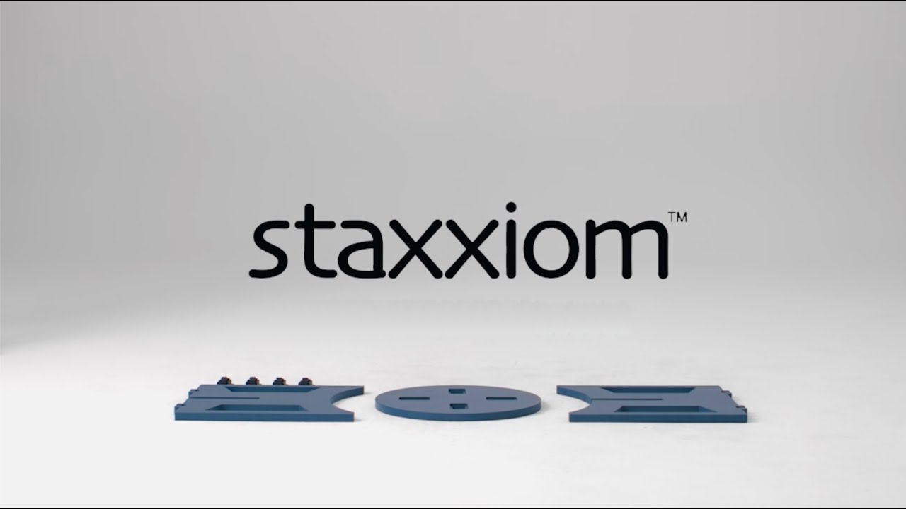 staxxiom&trade; - No tool, no hassle modern furniture