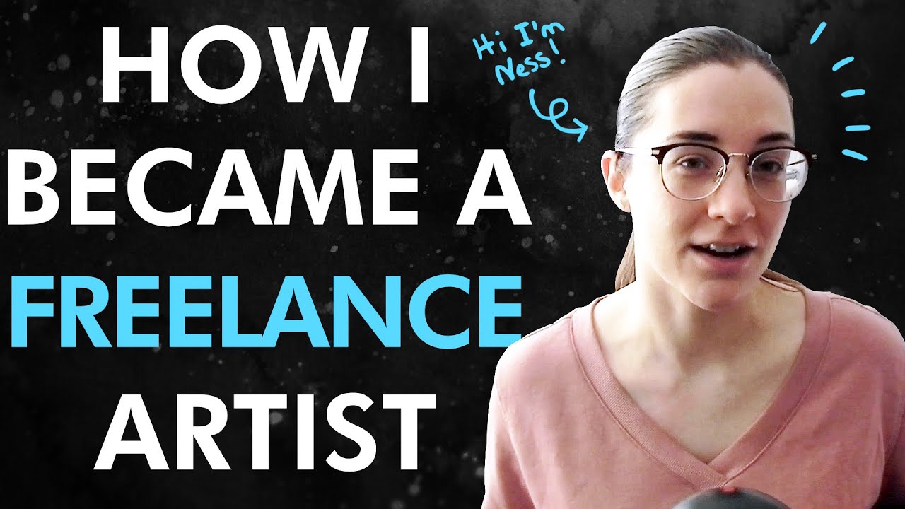 How I became a freelance illustrator | My story + career tips!