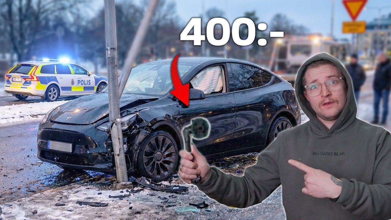 VI LAGADE ETT TESLABATTERI FÖR 400KR