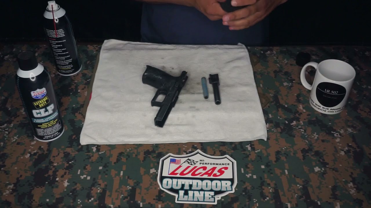 COMO UTILIZAR GUN CLEANER Y CLP EN AEROSOL LUCAS
