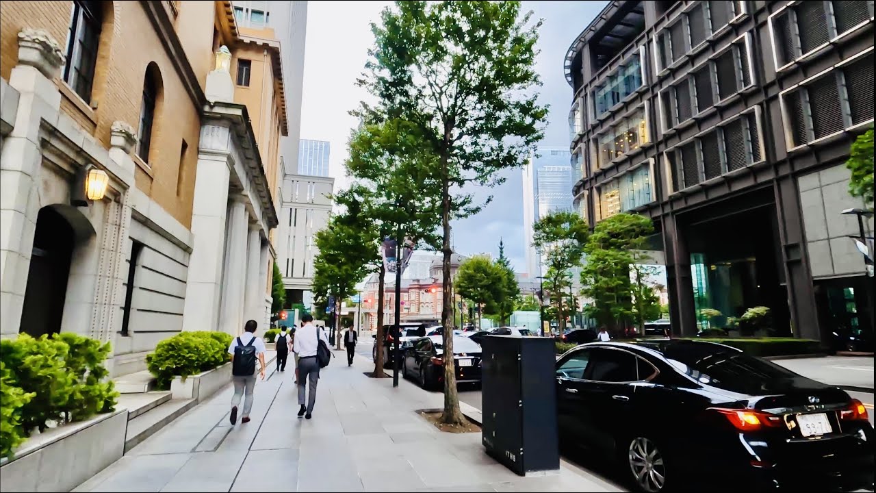 [Japan Walk]  Central Business District in Tokyo