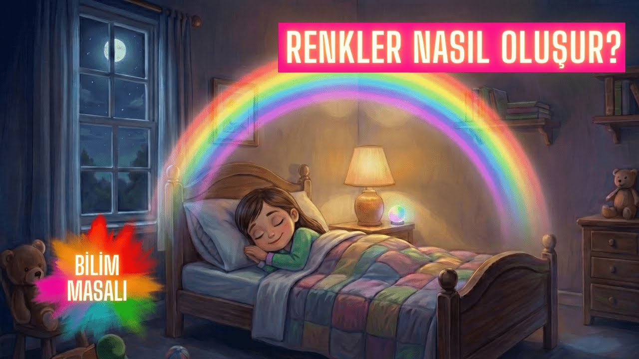 Renkler Nasıl Oluşur? 🌈 Uyku Öncesi Eğitici Bilim Masalı