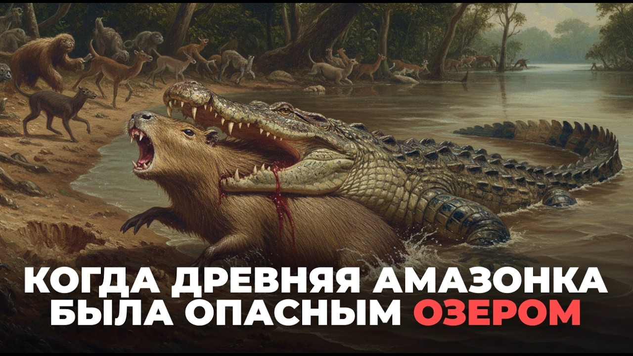Почему древняя Амазонка была самым опасным местом в мире? 7 суперхищников древней Амазонки