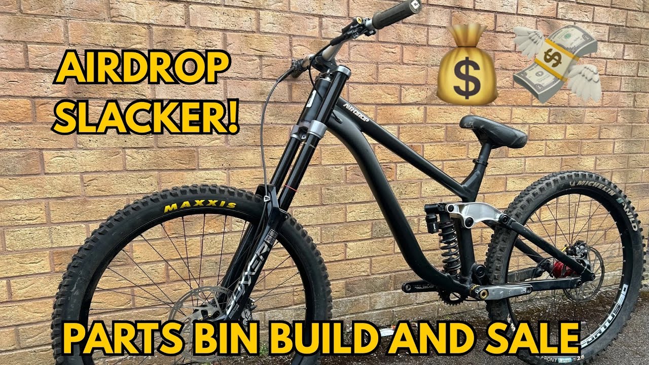 How much money can I make building a Downhill bike from parts in my garage?