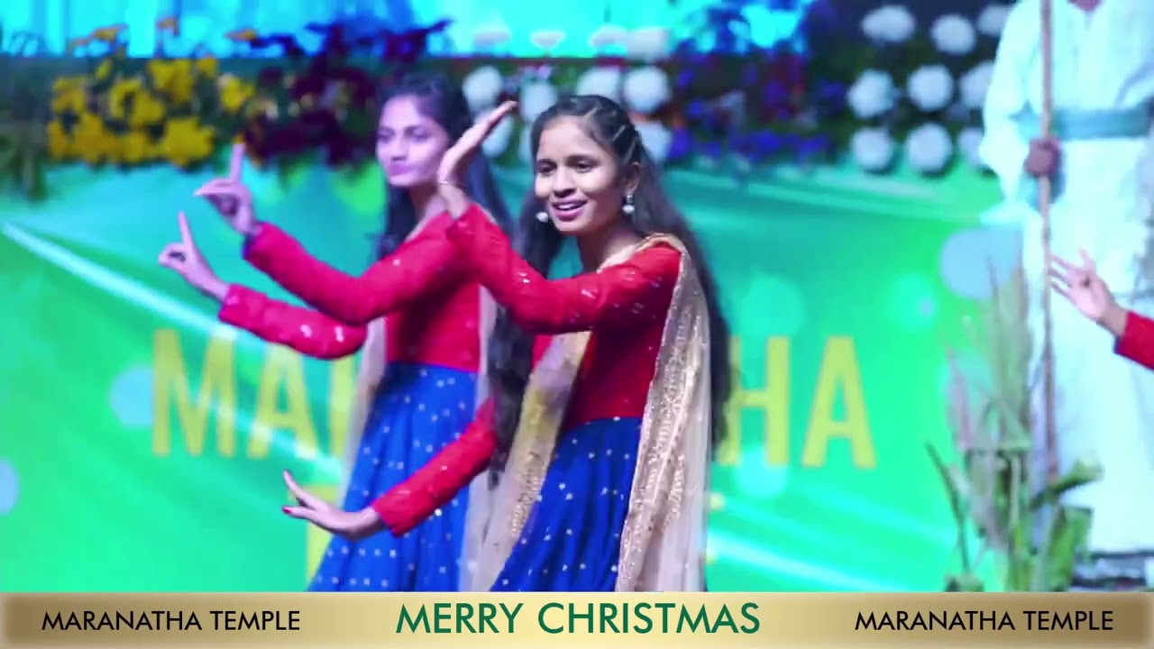 రక్షకుడు వచ్చినాడు | Choreography by Church's Youth Girls |  Christmas 2022
