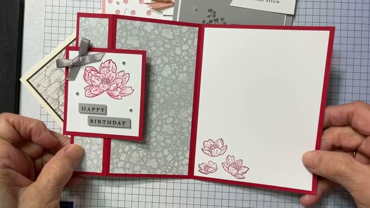 Cottage Rose - December Monthly Stamp Club