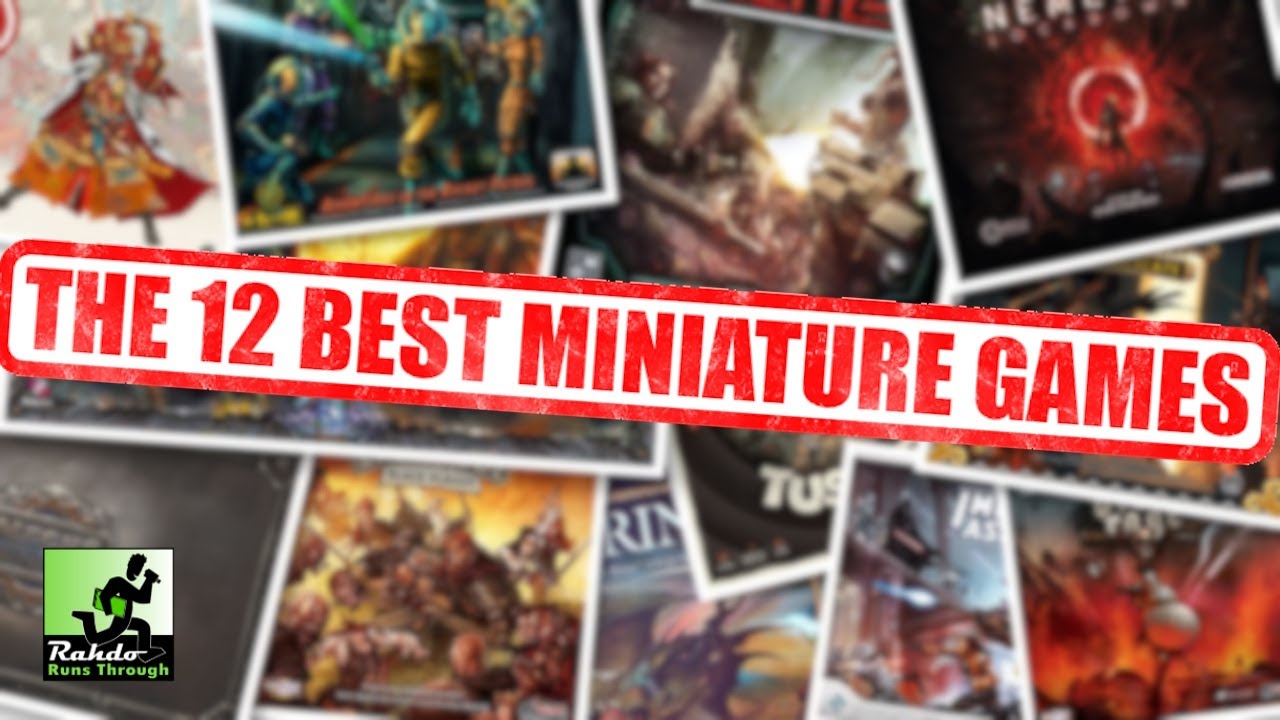 Top 12 Miniatures Games w/ Travis Chance of CMON ►►► The R&R&R Show #76