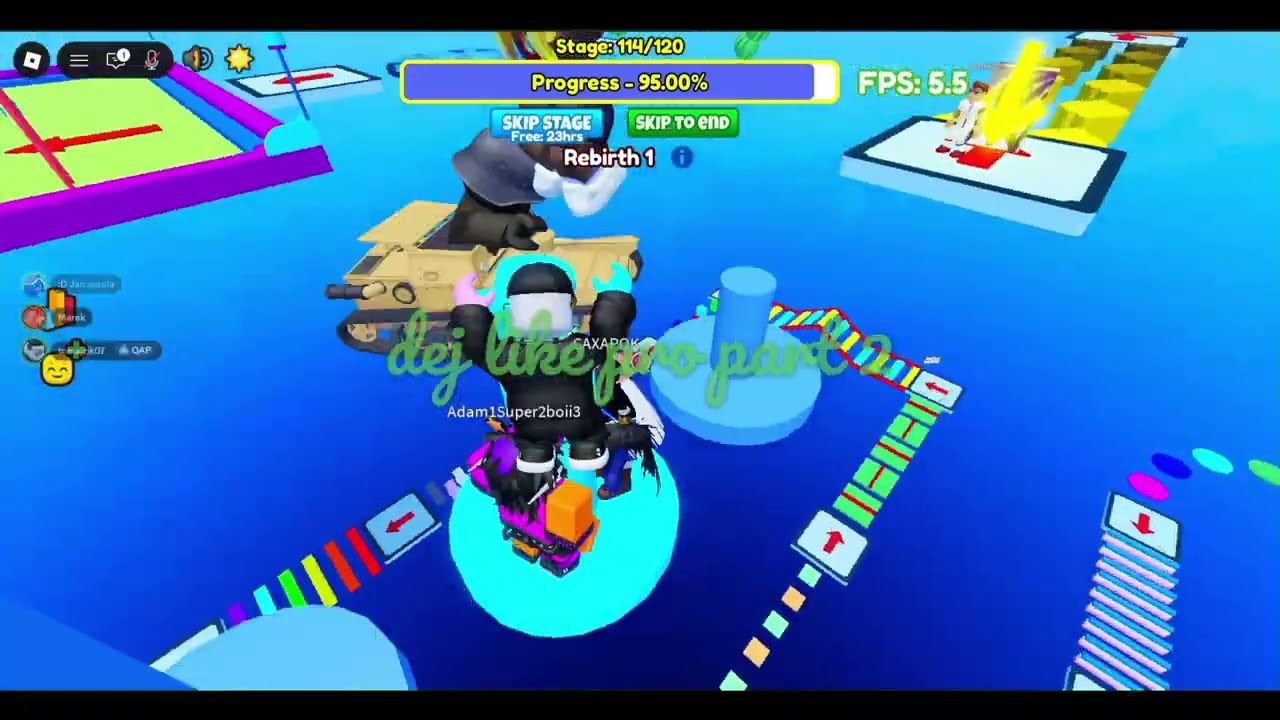 obby ale padají nám FPS aneb ratatuj počekaj