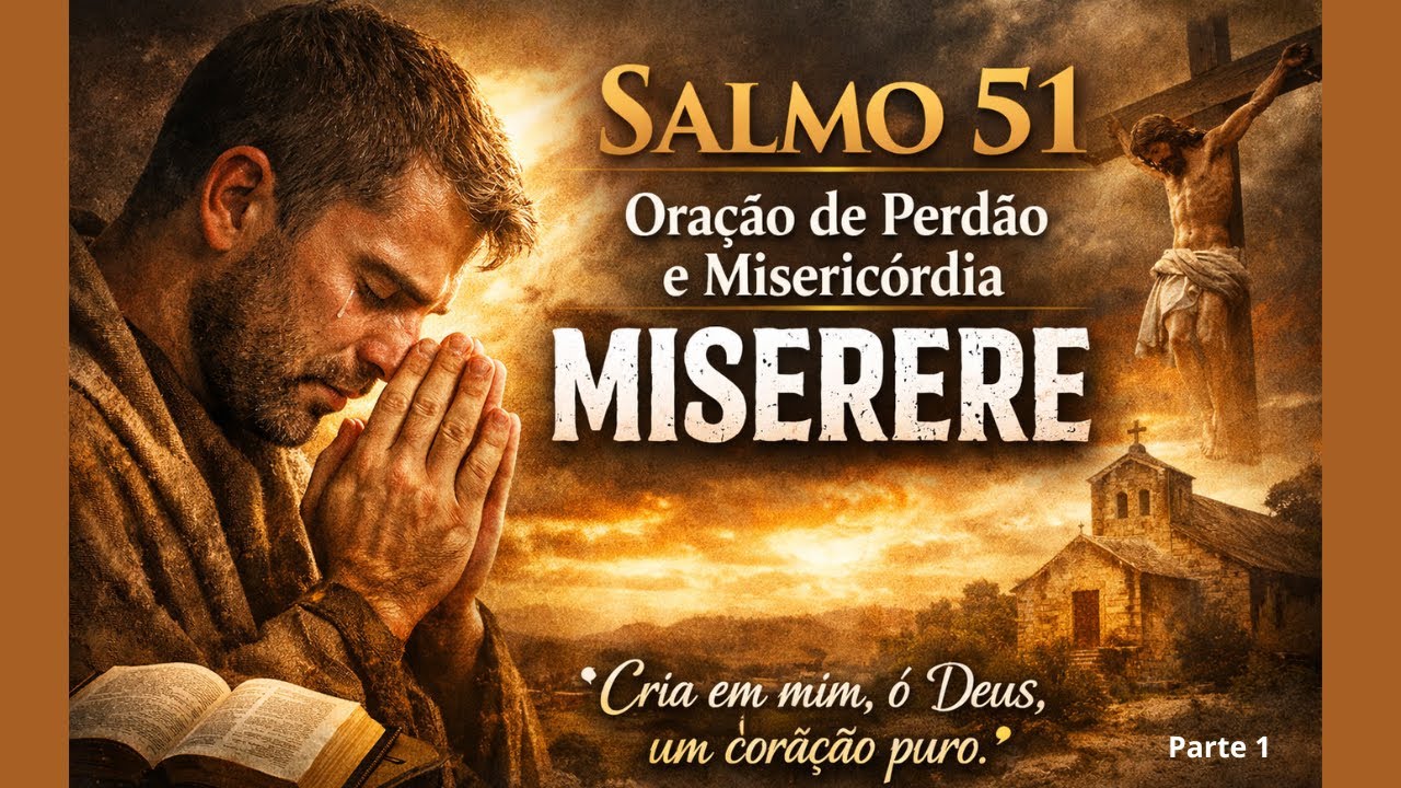 Salmo 51 – Oração de Perdão e Misericórdia | Miserere (Cantado) Parte1