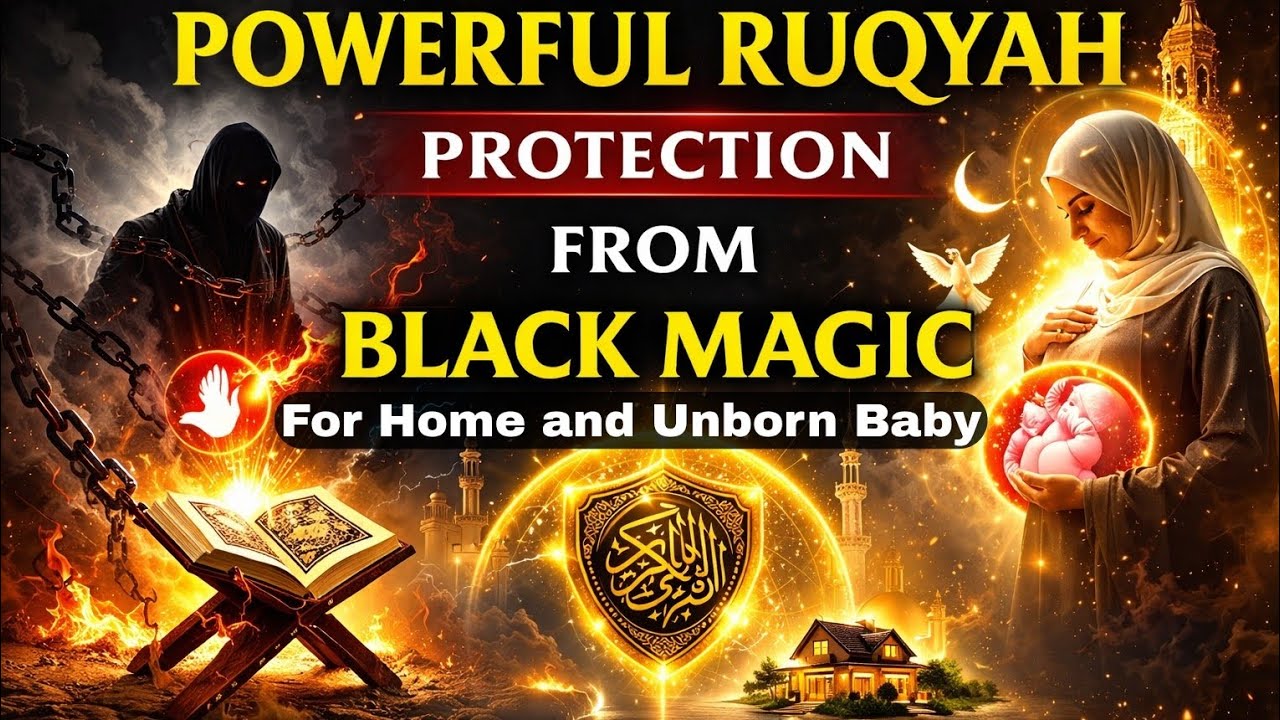 Listen Daily! Powerful Ruqyah to Protect Your Home & Unborn Baby from Black Magic