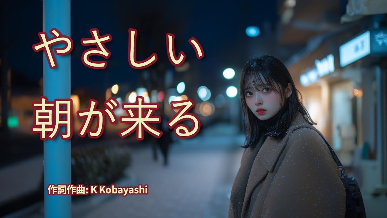 やさしい朝が来る｜心を癒す歌｜日本語オリジナルソング｜静かな朝のバラード