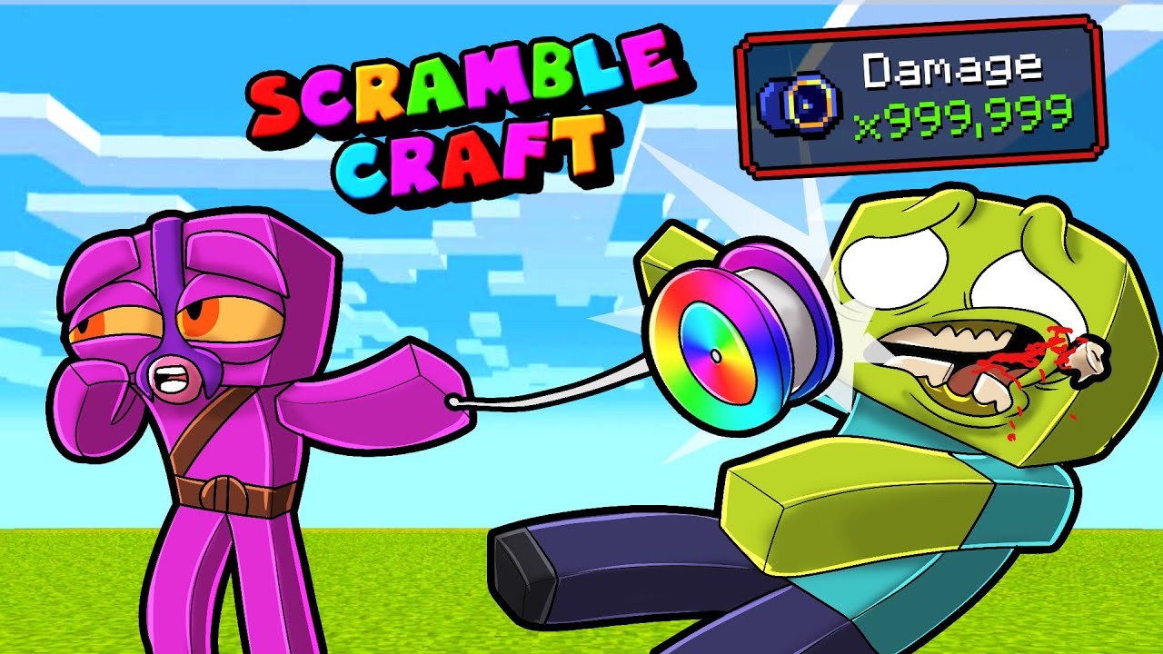 Stupid TOY = INSTA KILL?? (Scramble Craft)