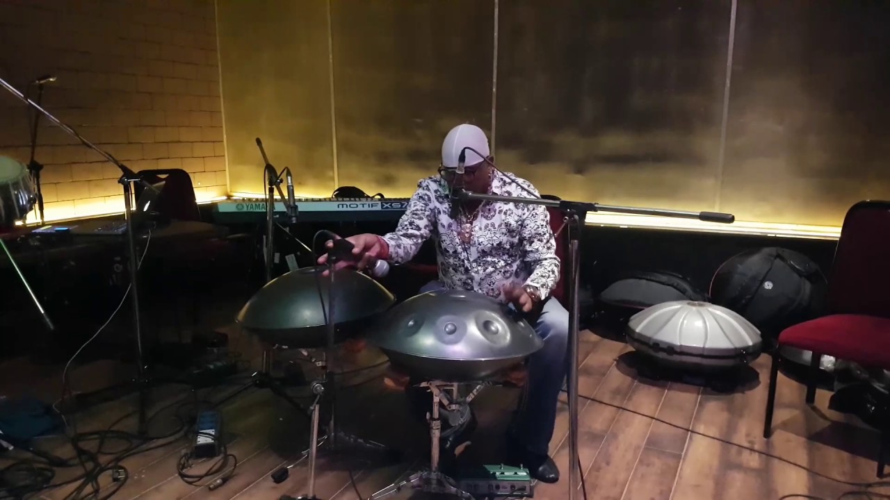 Percussion King Sivamani playing Handpan