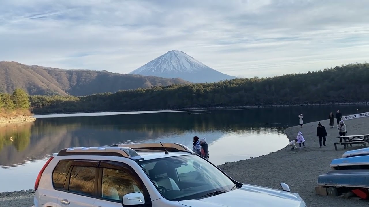 Monte Fuji visto do lago saiko !