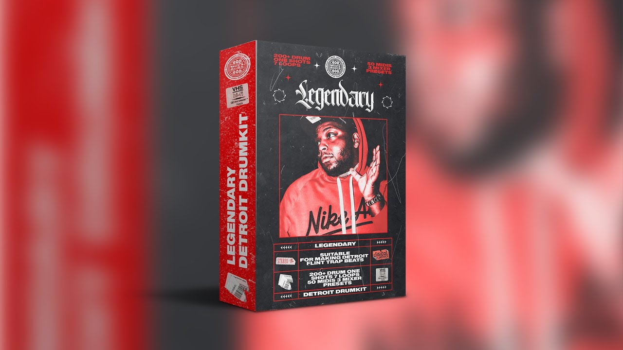 Detroit Drum Kit + Loops + MIDI Kit "Legendary" | Rio Da Yung OG x Tee Grizzley x 42 Dugg