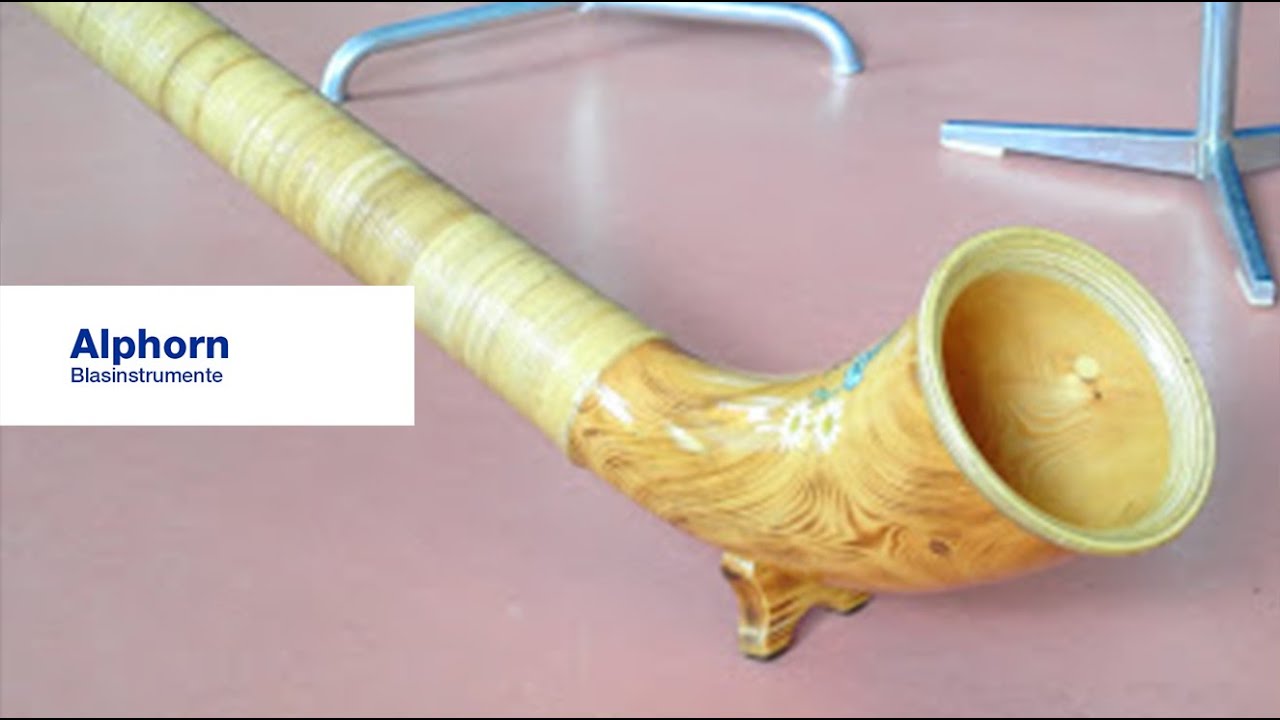 Alphorn lernen an Musikschule Konservatorium Zürich