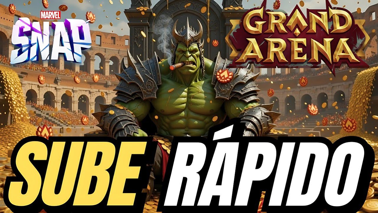 Con ESTE Mazo vas a GANAR TODAS tus Partidas en Grand Arena 🟢🔥 Hulk Devastador | Marvel Snap 2026