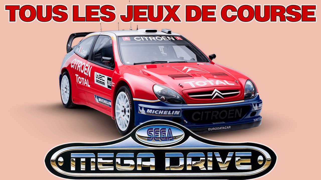 Tous Les Jeux De Course Sur Sega Mega Drive / Genesis