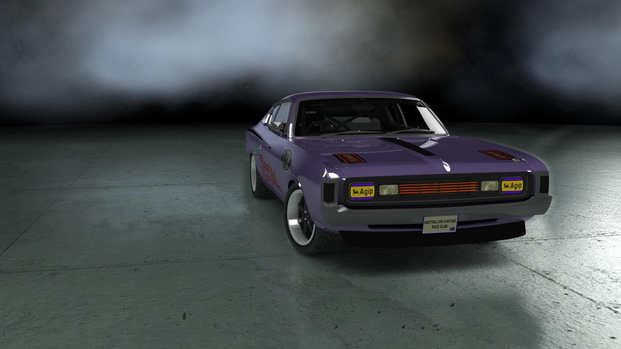 TopGear HotLap #017 AVRP Valiant Charger 72 (Mods from Assettoland)