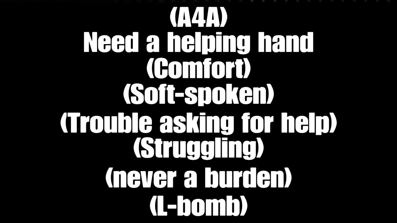 (A4A) Need a helping hand