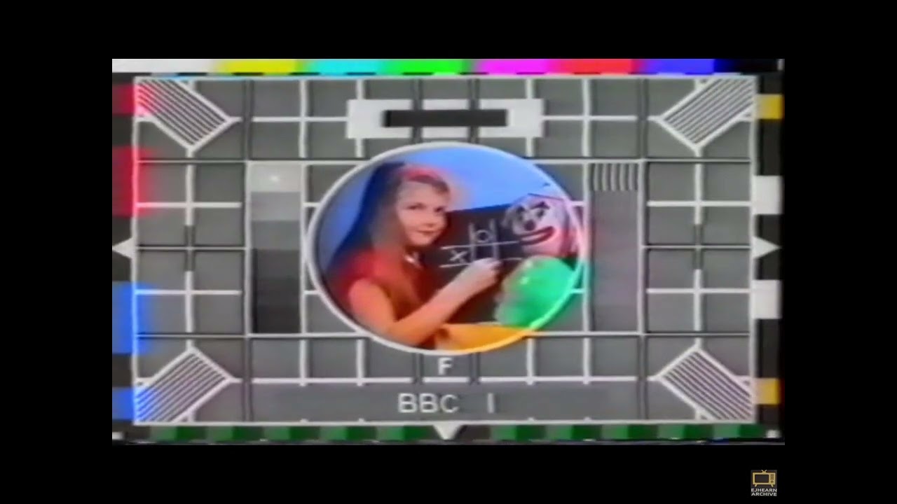 BBC 1 continuity into Trade Test Transmission