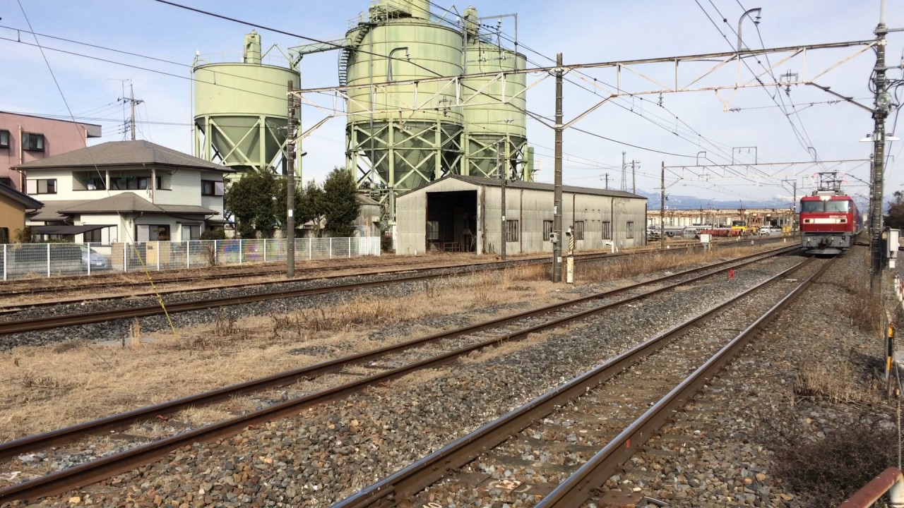 2017.02.22 14系客車 甲種輸送@氏家駅
