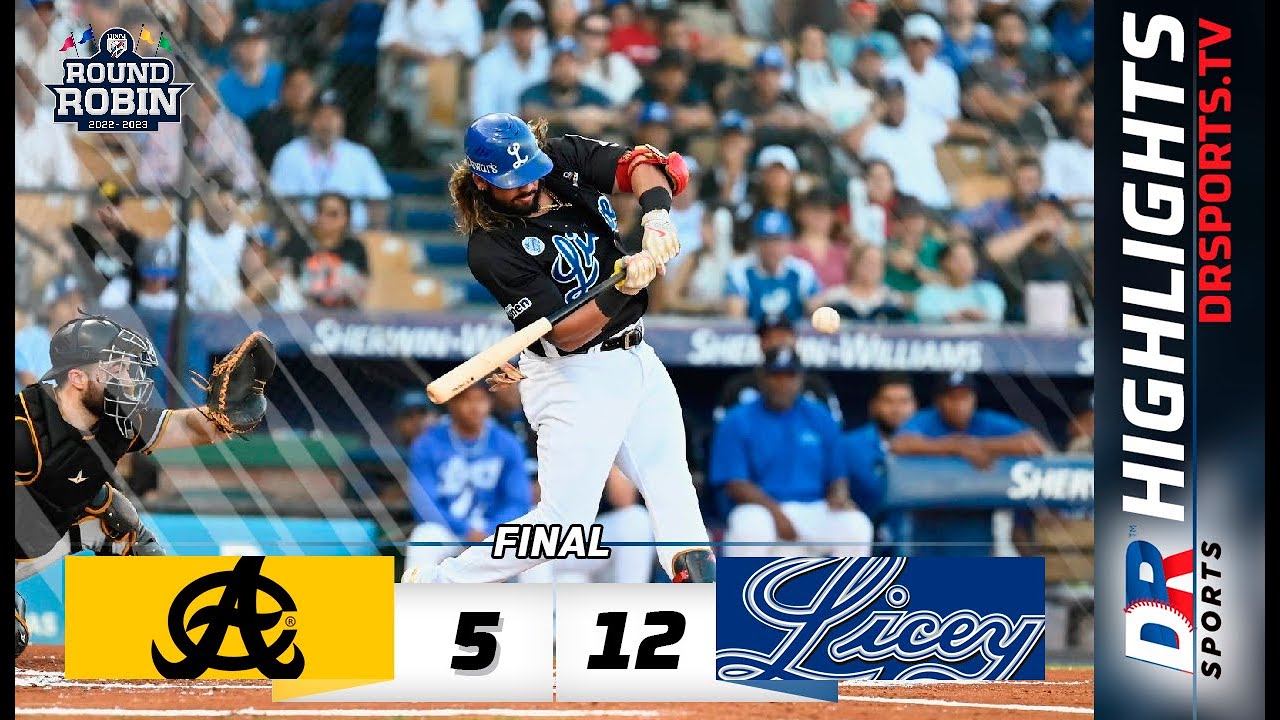 Resumen Águilas Cibaeñas vs Tigres del Licey | 9 ENE 2023 | Serie Semifinal Lidom
