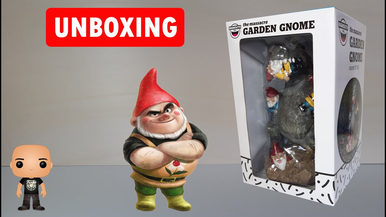 Unboxing The massacre garden gnomo 9 pulgadas Bigmouth