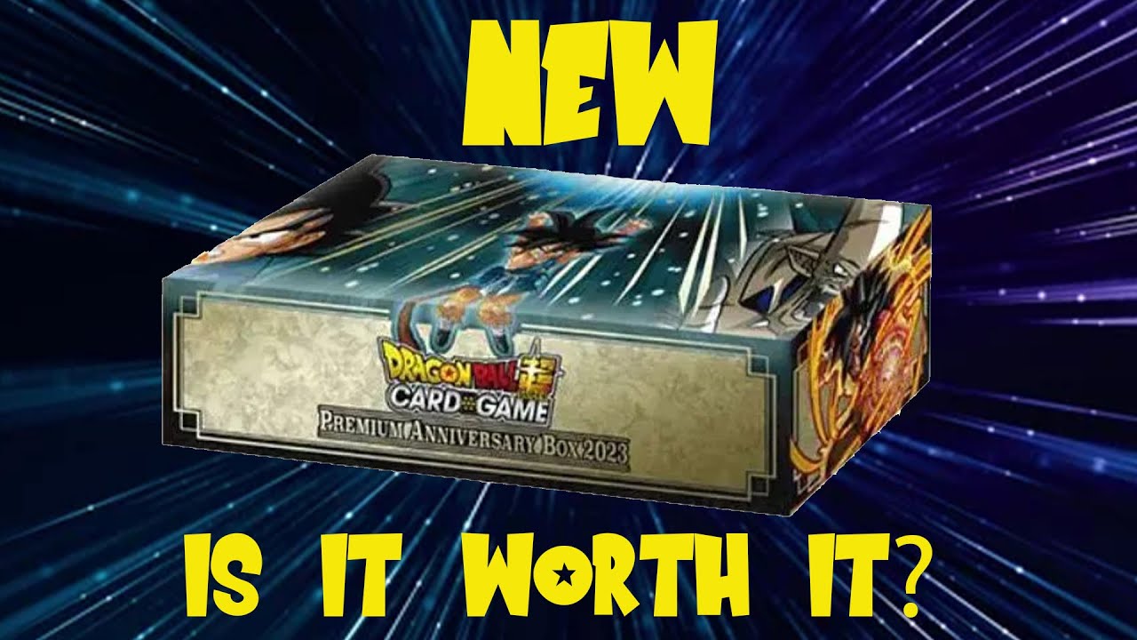 Opening *NEW* Bandai Dragon Ball Super Premium Anniversary Box 2023 -  Is It Worth it?