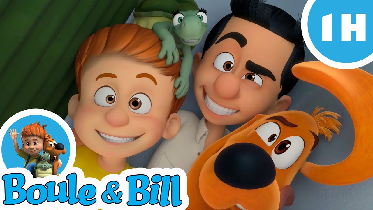 😂 Boule et Bill s'amusent beaucoup avec Papa 👨- Nouvelle compilation Boule et Bill FR