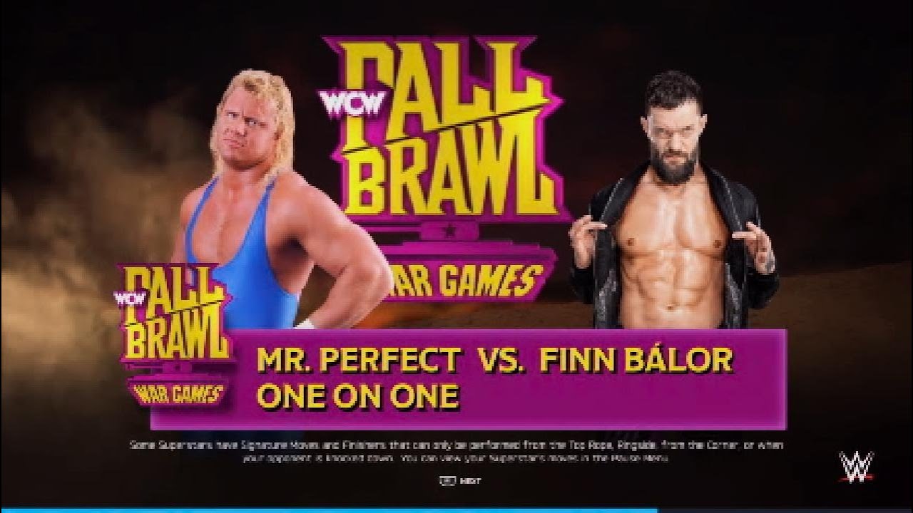 WWE2K25 - Dream Match - Mr Perfect vs Finn Balor - PS5 Gameplay