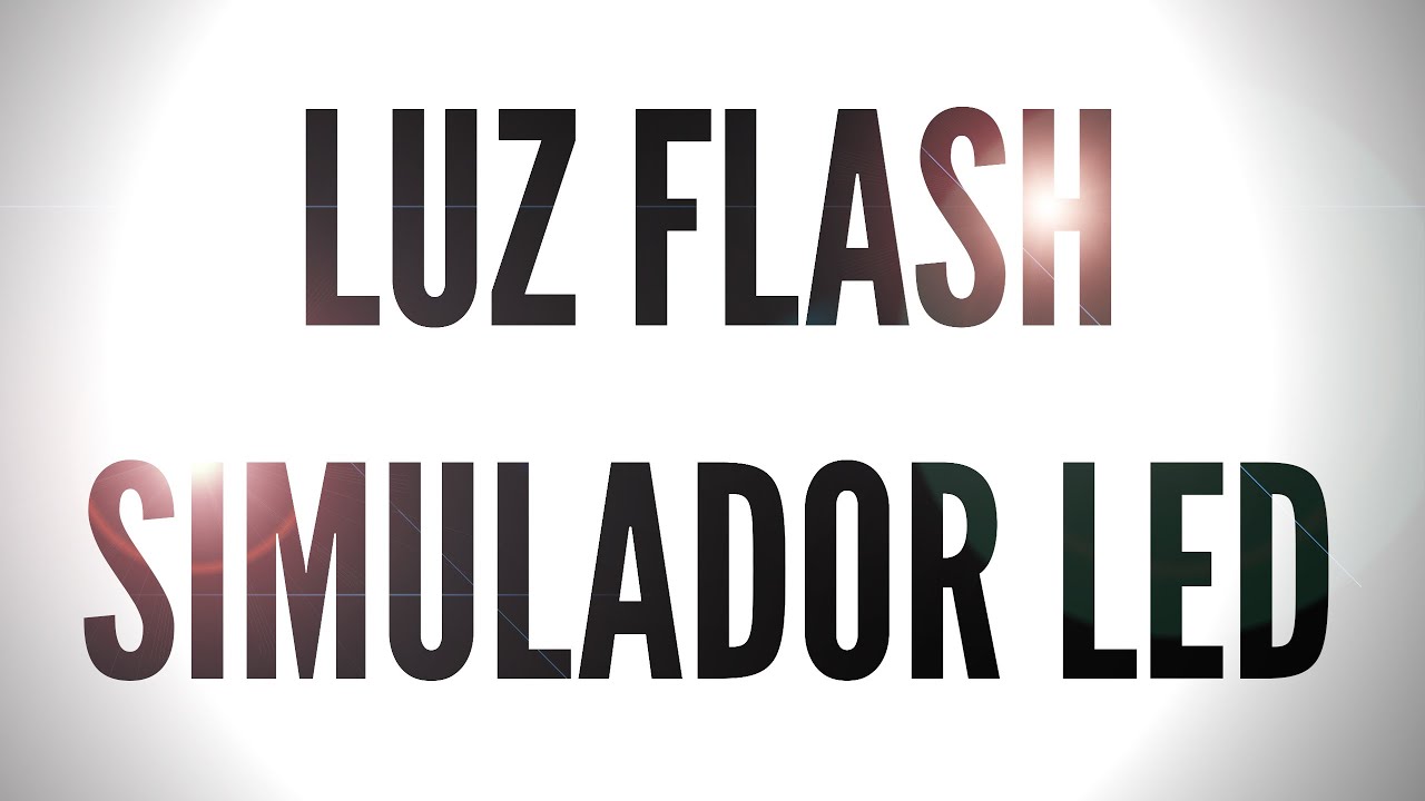 LUZ FLASH !!🎇DISCO LIGHT (Simulador Led) | 10 HORAS |Ambiente Fiesta ✨