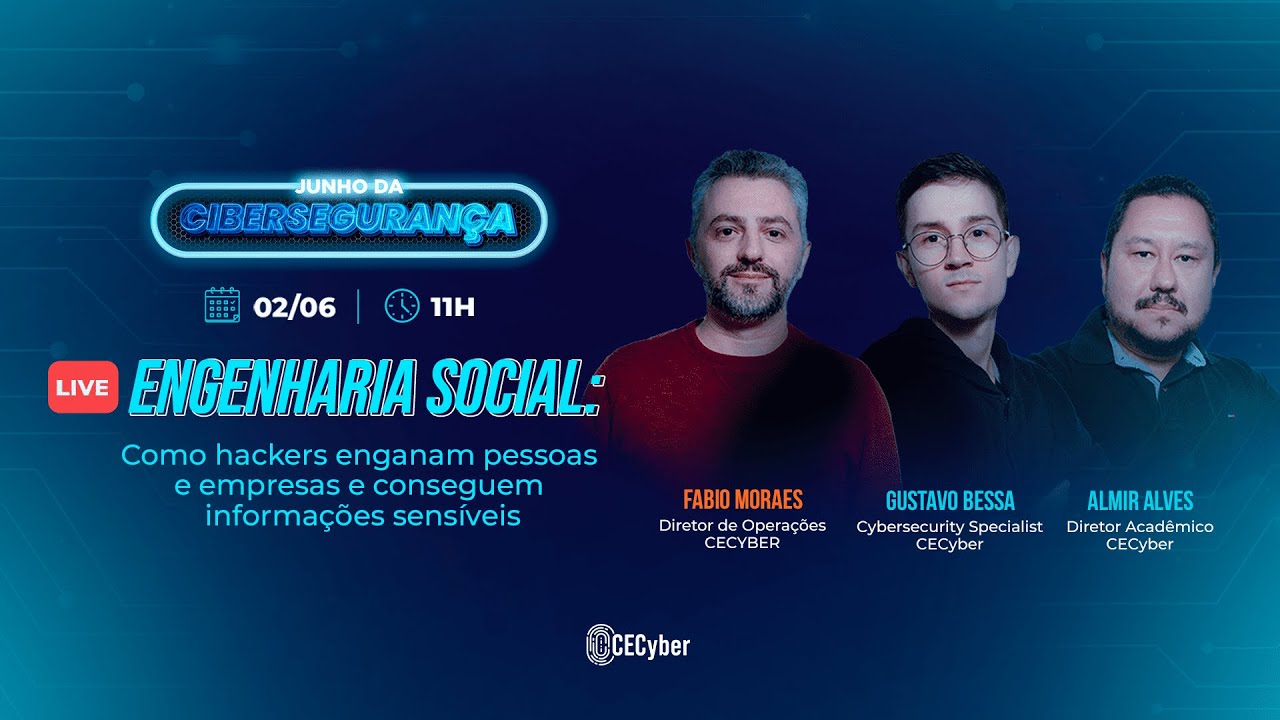 Engenharia Social: Como os hackers enganam pessoas e empresas para conseguirem informações sensíveis